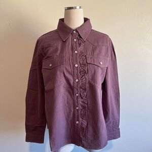 Brand New Indigo Thread CO Women's Purple Shirt